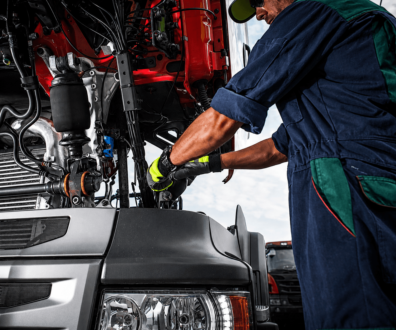 Serviço elétrico diesel